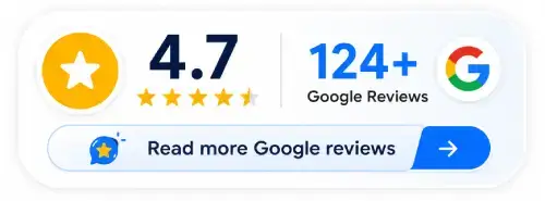 Google review badge showing customer ratings and testimonials for GetExamVouchers